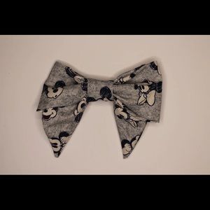 Classic Minnie and Mickey Mouse Hair Bow